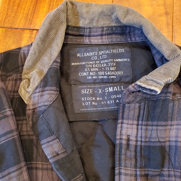 Allsaints Light Jacket.Quilted and corduro… - Picture 2 of 2